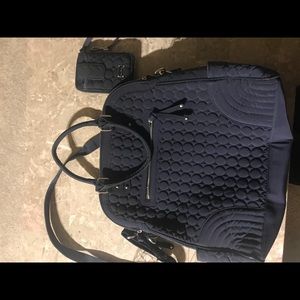 Vera Vera Classic Navy Crossbody and Wallet